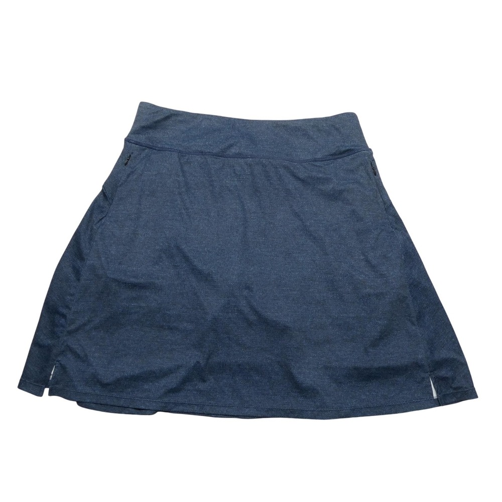 Anivivo‎ Skort Womens 2XL Blue Plus Size Built In Shorts Zip Pockets Athletic
